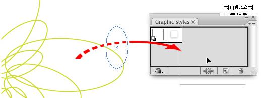 Illustrator绘制简单飘逸曲线的方法和技巧_天极设计在线