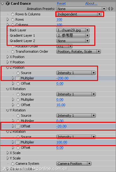 After Effects打造卡片发散汇集效果