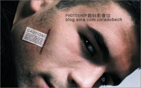 Photoshop合成教程:打造逼真的人物标签
