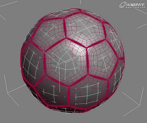 3ds Max材质教程 为足球制作完美的贴图
