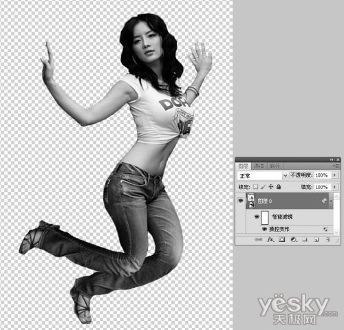 體會Photoshop CS5靈活自如的操控變形