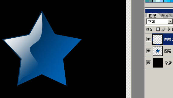 Photoshop实例教程 打造漂亮的水晶五角星