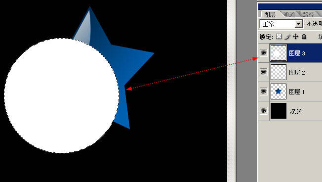 Photoshop实例教程 打造漂亮的水晶五角星