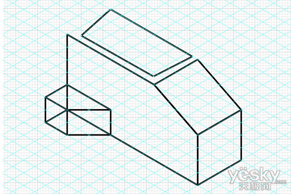 Illustrator基础教程 等角与拼图详细介绍