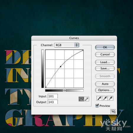 Photoshop文字特效教程 製作懷舊抽象紋理字