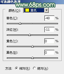 Photoshop照片调色教程 打造橙红秋季色外景美女照片 图1