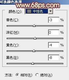 PS照片后期教程 打造秋季暖色调外景美女照片 图4