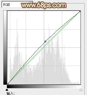 PS圖片處理教程 打造秋季黃褐色外景美女圖片