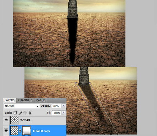Photoshop教程 光影处理技巧-阴影的表现