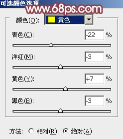 PS照片调色教程 打造橙褐色树林人物图片