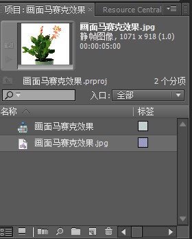 Premiere教程 快速制作画面马赛克效果