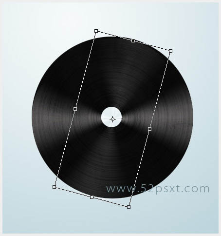 PS实例教程 制作逼真的老式的黑胶唱片