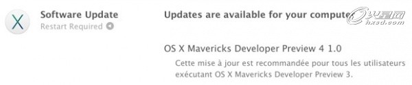 蘋果推出OS X Mavericks DP4開發者預覽版 圖1