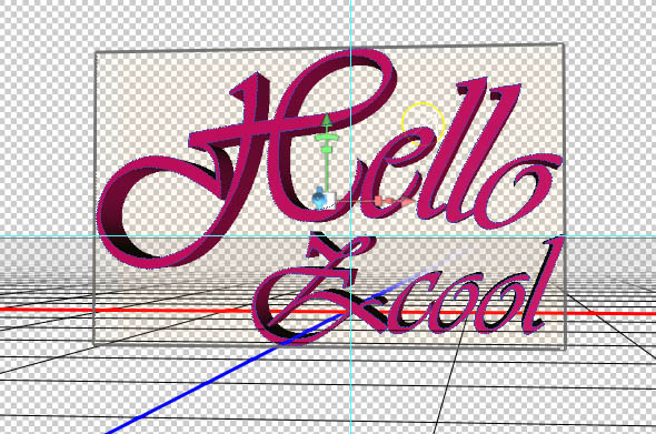 Photoshop文字制作教程 打造漂亮的英文立体字效果 图5