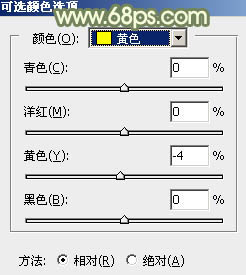 PS图片后期教程 打造甜美淡调黄绿色外景美女照片 图24