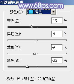 PS照片调色教程 打造甜美淡蓝色的户外人物照片 图12