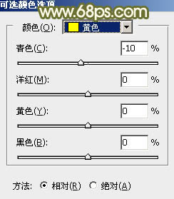 PS图片后期处理教程 打造甜美黄褐色公园美女图片 图1