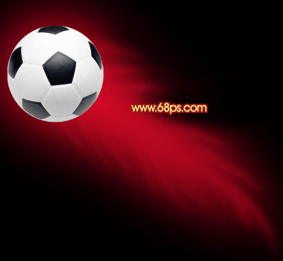 Photoshop打造世界杯动感火焰足球效果 图7