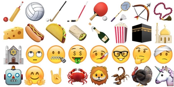 你知道iOS9.1新增的emoji表情源自这里么?