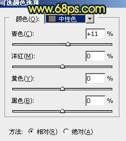 Photoshop影楼照片后期教程 打造欧美暗青色情侣照片效果 图11