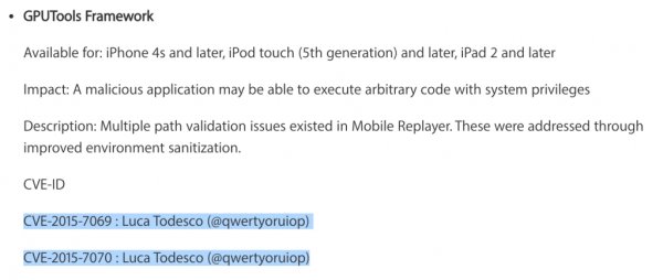 苹果iOS9.2.1完美越狱工具即将出现