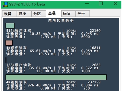 硬盤檢測工具截圖