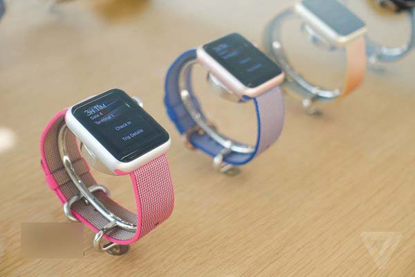 apple苹果新品发布会2016亮点之Apple Watch尼龙表带
