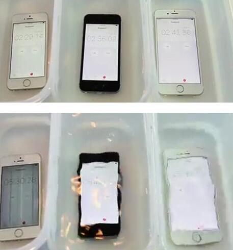 iPhone SE防水性能测试视频