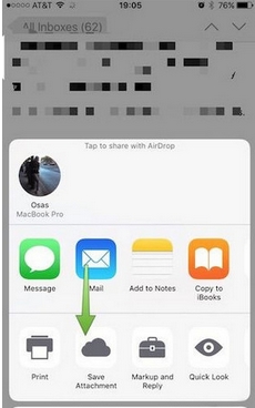 iphone邮件附件储存方法图片