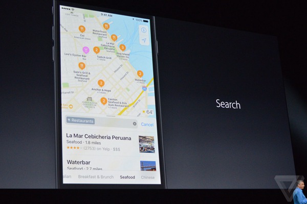 iOS 10苹果地图