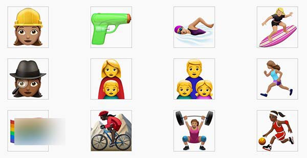 苹果iOS10 Beta4新增了大量的emoji表情符号
