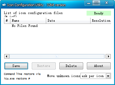 Icon Configuration Utility