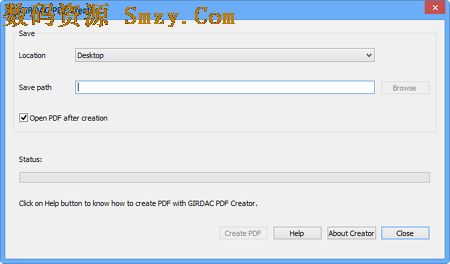 GIRDAC PDF Creator