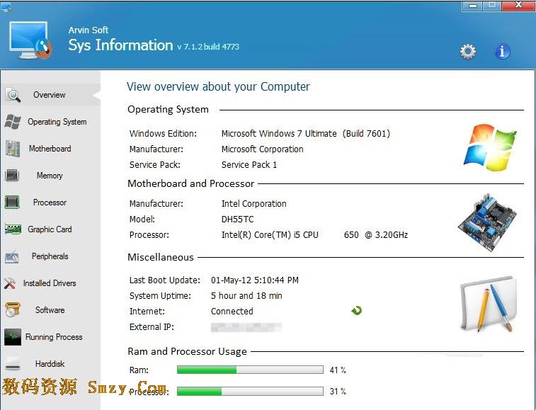 Sys Information