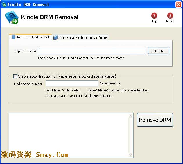 Kindle DRM Removal