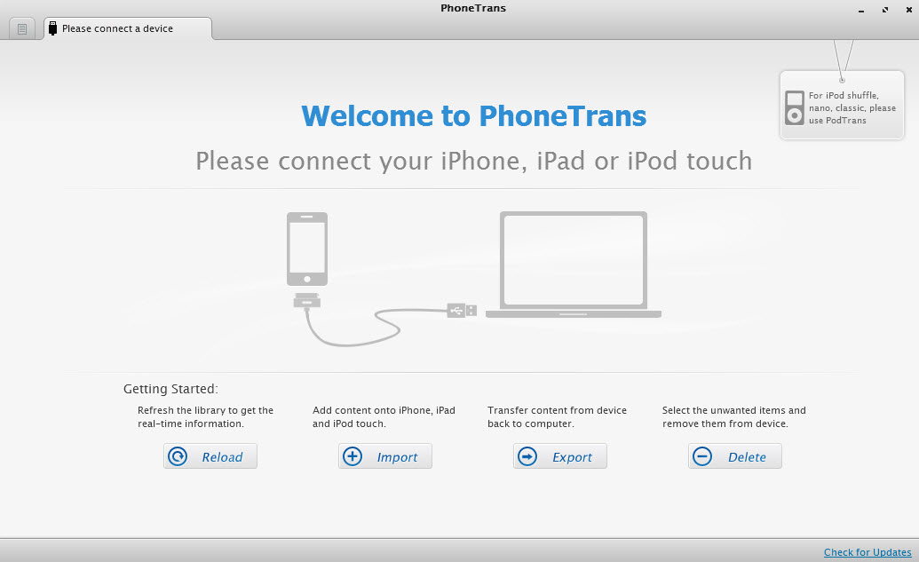 PhoneTrans(苹果文件传输工具) v3.10.0 官方免费版