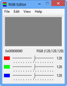 RGB Editor