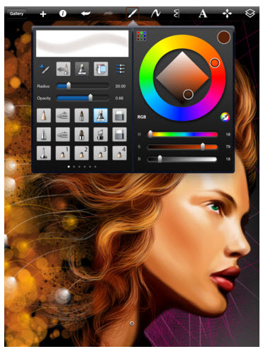 SketchBook Pro(iphone绘画软件) v2.86 多语免费版