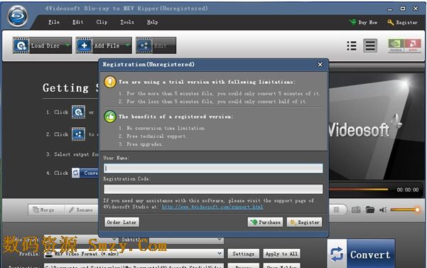 4Videosoft Blu-ray to MKV Ripper