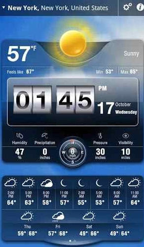即时天气安卓版(Weather Live) v3.4 免费版