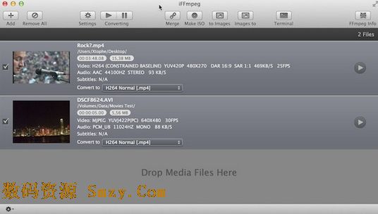 iFFmpeg for Mac