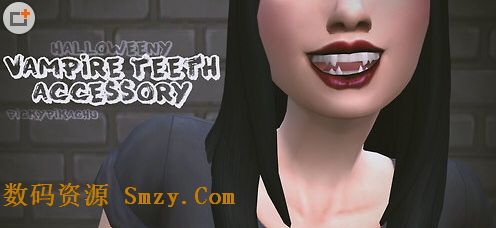 模拟人生4吸血鬼牙齿mod
