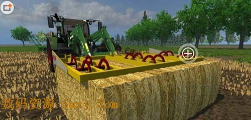 模拟农场15草包抓取器mod
