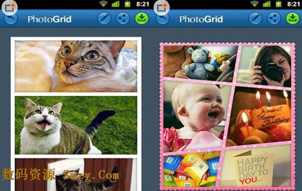Photo Grid最新版(图片拼贴软件) v5.187 安卓版