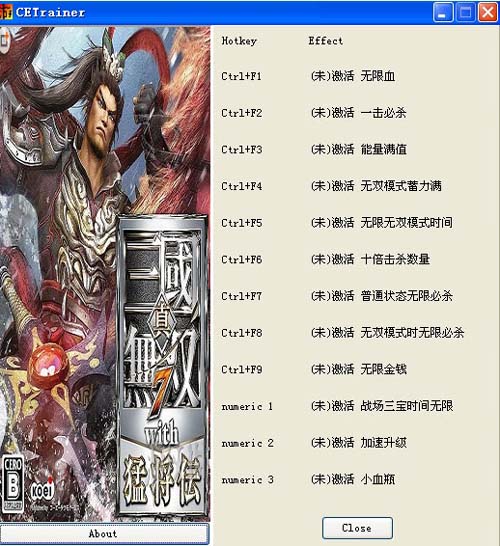 真三国无双7猛将传修改器