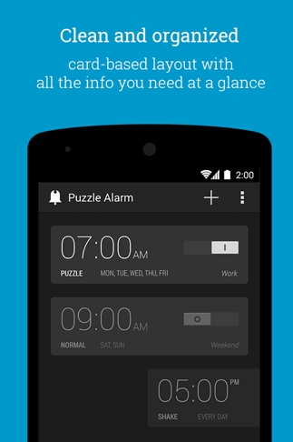 Puzzle Alarm Clock安卓版(手机谜题闹钟) v2.4.0 免费版