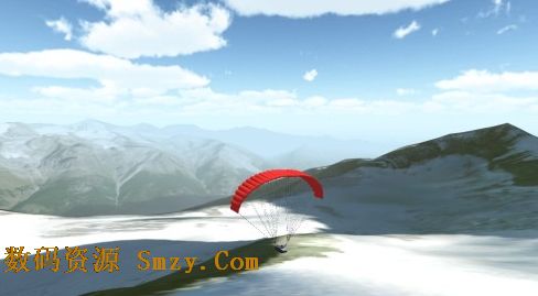 3D滑翔降落伞