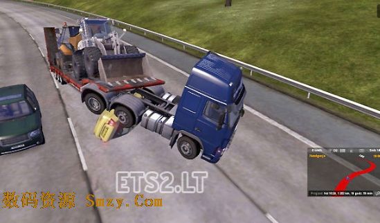 欧洲卡车模拟2TSM5不受伤害MOD