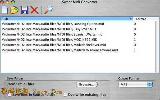 Sweet MIDI Converter For Mac