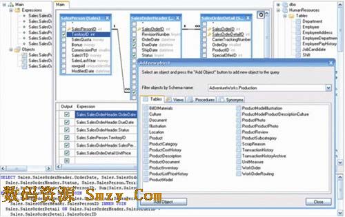 Active Query Builder VCL Free Edition